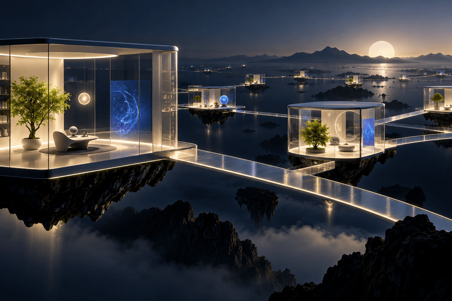 Future of Work editorial artwork
