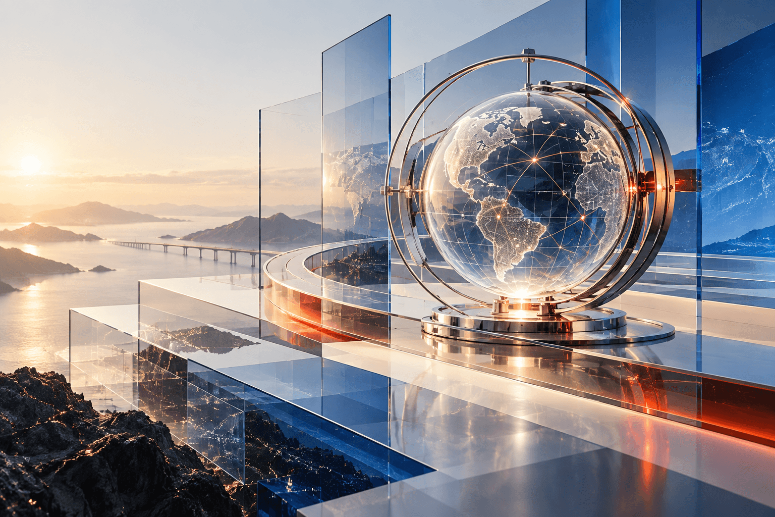Technology editorial artwork