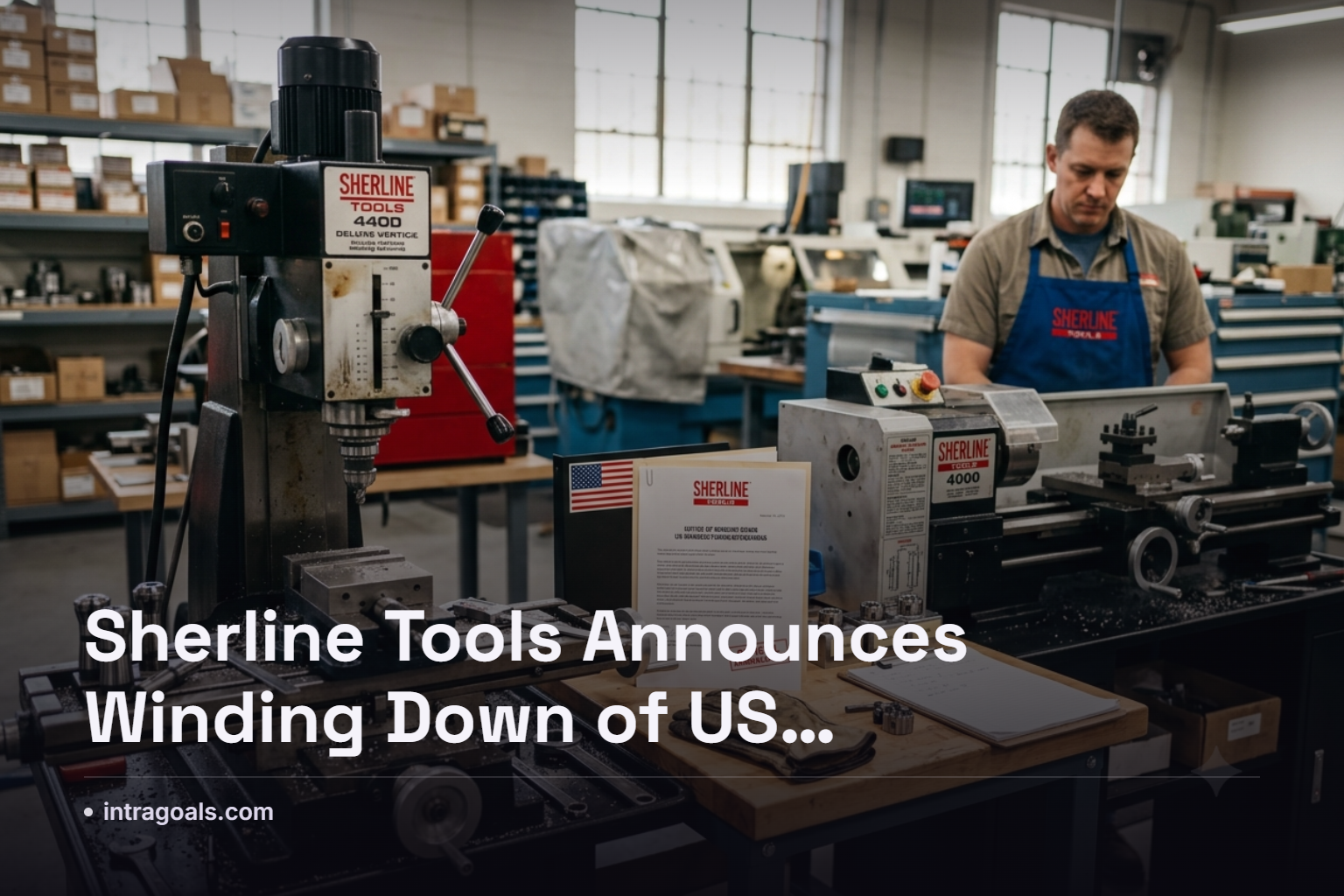 Sherline Tools Announces Winding Down of US Manufacturing Operations