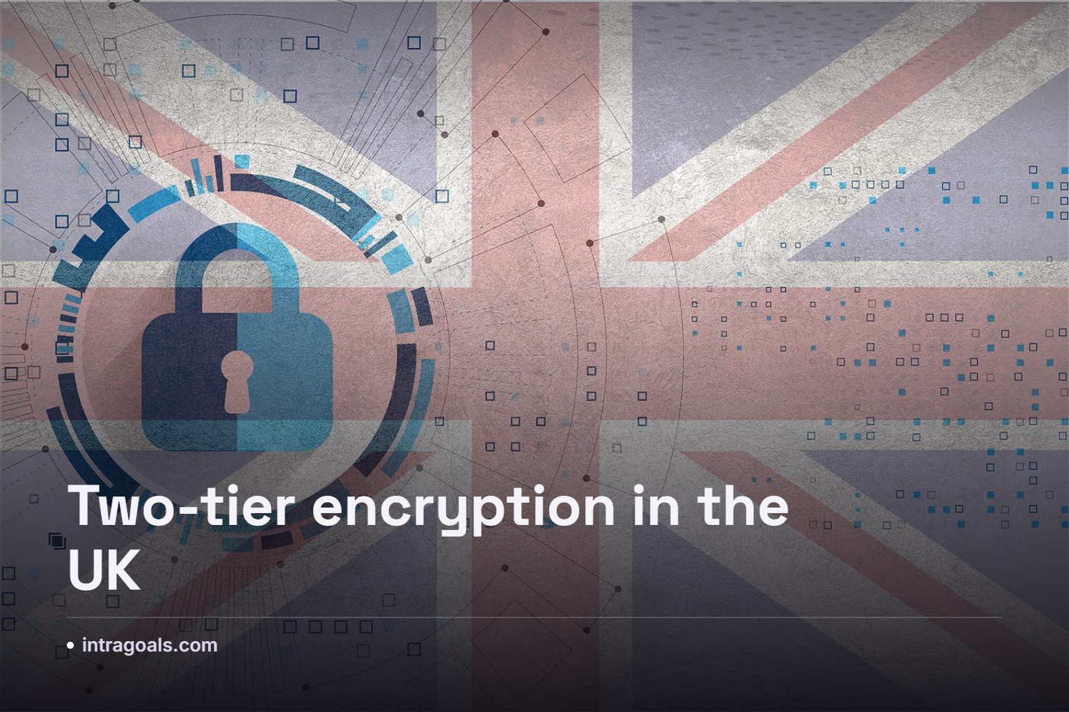 Close-up of an iPhone lock screen with iCloud settings showing encryption options, UK setting